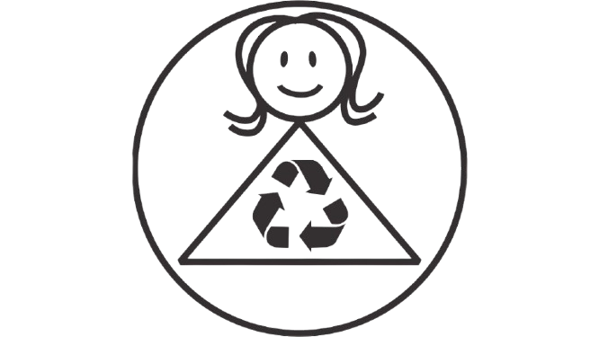 Green Girl Recycling logo